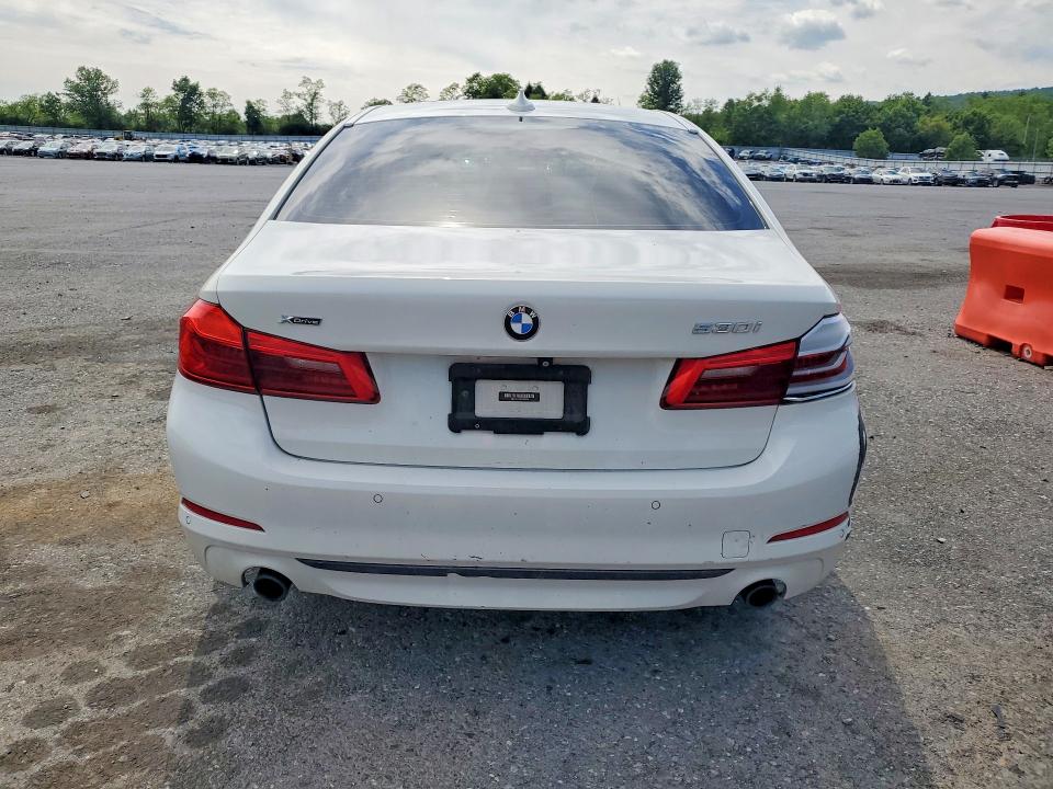 2017 BMW 5er VIN WBAJA7C33HG905574 COPART salvage auction — REAR END, Pa - Certificate Of Salvage, sold $8,600 on 2026-07-07 (photo 6)