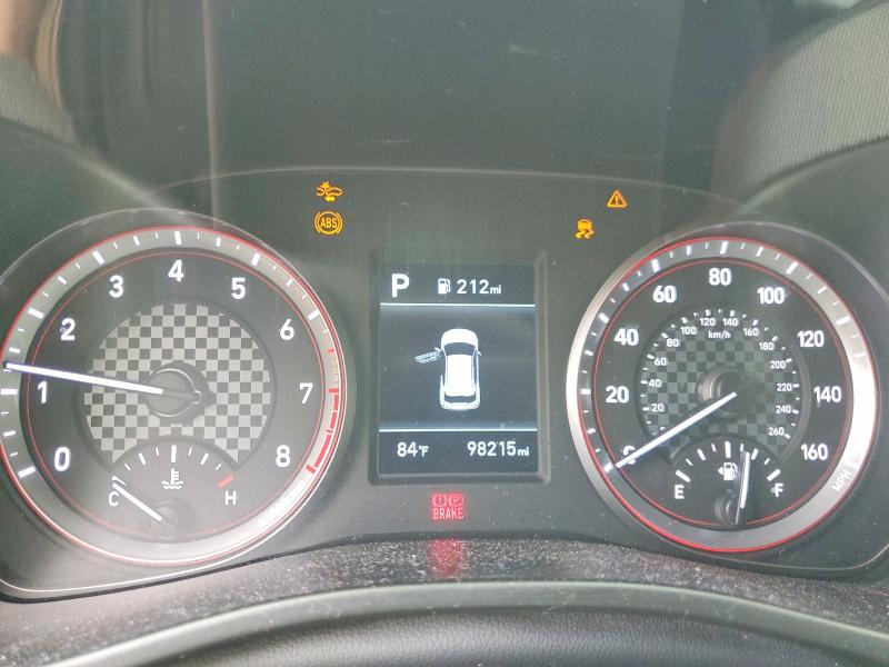 2019 Hyundai Veloster VIN KMHTG6AF6KU017391 COPART salvage auction — FRONT END, Fl - Certificate Of Destruction, sold $2,250 on 2026-07-20 (photo 9)