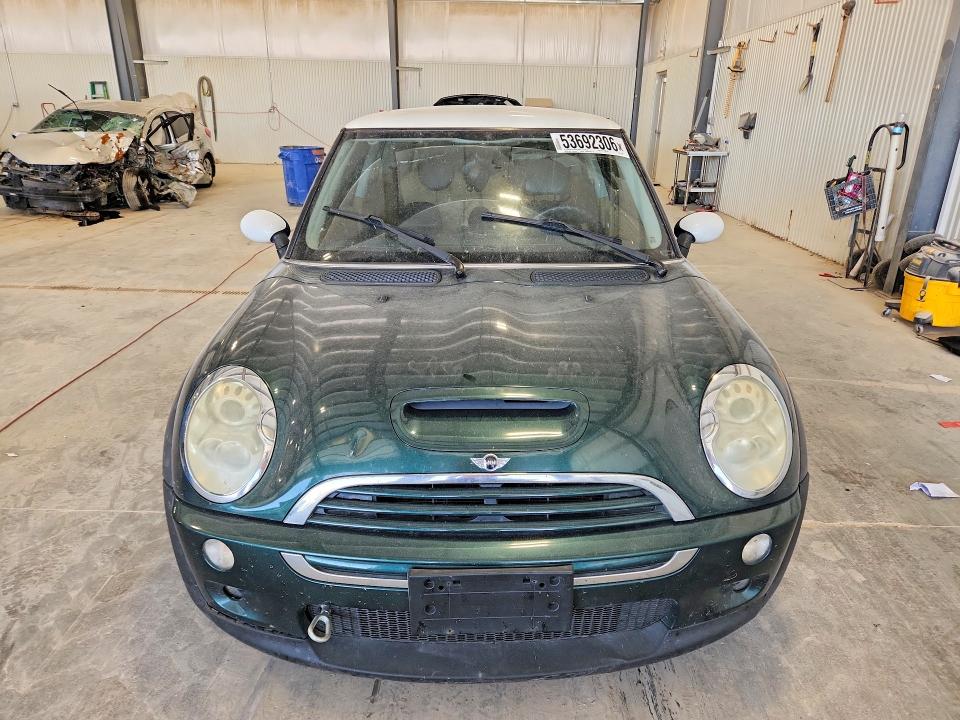 2005 Mini Cooper VIN WMWRE33535TL12608 COPART salvage auction — REAR END, Ne - Cert Of Title-Salvage, sold $900 on 2026-08-11 (photo 5)