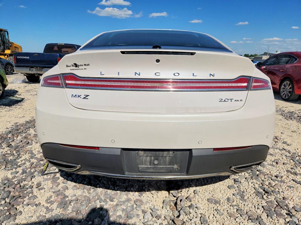 2020 Lincoln Mkz VIN 3LN6L5F91LR611059 COPART salvage auction — HAIL, Mo - Certificate Of Title, sold $7,600 on 2026-07-06 (photo 6)