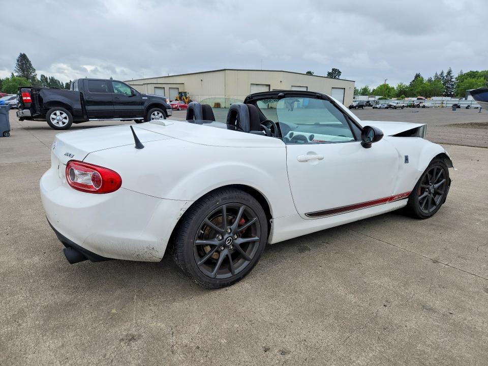 2013 Mazda VIN JM1NC2MF8D0233346 COPART salvage auction — FRONT END, Or - Salvage Title Certificate, sold $1,600 on 2026-07-20 (photo 3)