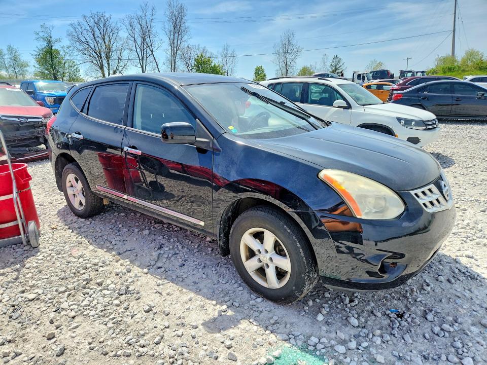2013 Nissan Rogue VIN JN8AS5MTXDW006055 COPART salvage auction — FRONT END, Mi - Certificate Of Title, sold $350 on 2026-07-09 (photo 4)