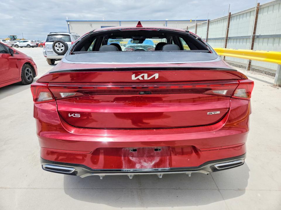 2024 Kia K5 VIN 5XXG64J22RG230736 COPART salvage auction — HAIL, Tx - Certificate Of Title, sold $11,000 on 2026-07-14 (photo 6)