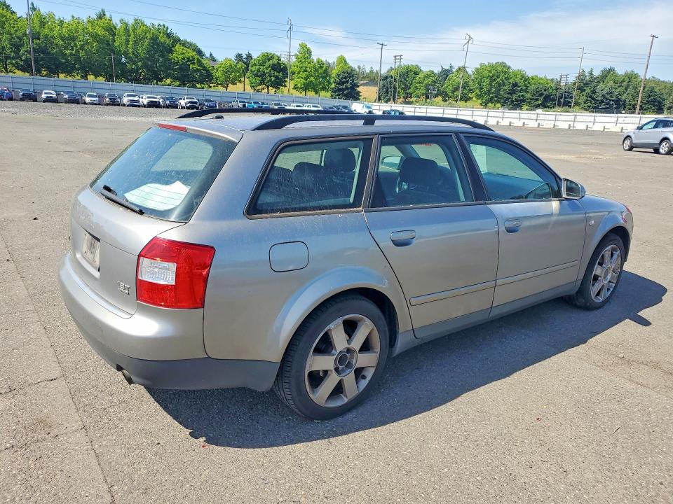 2003 Audi A4 VIN WAUVC68E63A379114 COPART salvage auction — FRONT END, Or - Salvage Title Certificate, sold $225 on 2026-07-06 (photo 3)