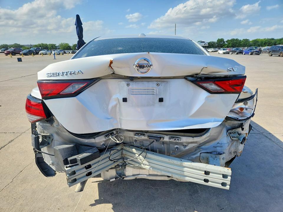 2022 Nissan Sentra VIN 3N1AB8CV3NY215439 COPART salvage auction — REAR END, Tx - Certificate Of Title, sold $2,600 on 2026-07-02 (photo 6)