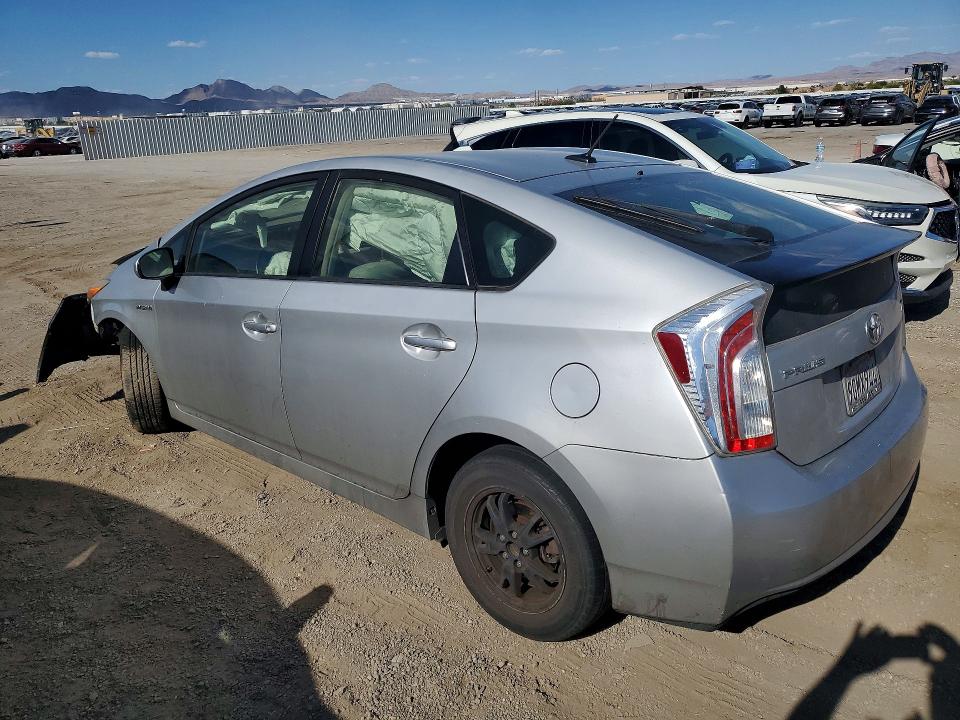 2014 Toyota Prius VIN JTDKN3DU0E0394194 COPART salvage auction — FRONT END, Nv - Salvage Title, sold $1,300 on 2026-07-16 (photo 2)