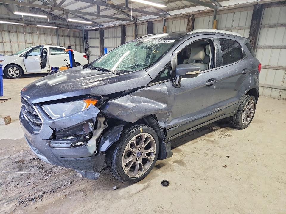 2021 Ford Ecosport VIN MAJ6S3KL2MC403291 COPART salvage auction — FRONT END, Tn - Salvage Certificate, sold $175 on 2026-07-21 (photo 1)
