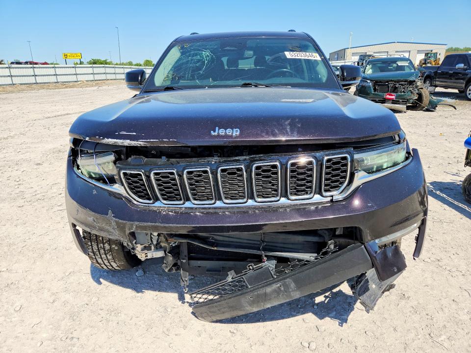 2022 Jeep Cherokee VIN 1C4RJJBG9N8581785 COPART salvage auction — FRONT END, Mi - Certificate Of Title (P), sold $10,200 on 2026-07-28 (photo 5)