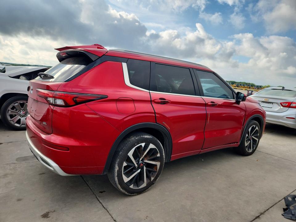 2022 Mitsubishi VIN JA4J4VA85NZ037441 COPART salvage auction — HAIL, Tx - Certificate Of Title, sold $11,600 on 2026-07-02 (photo 3)