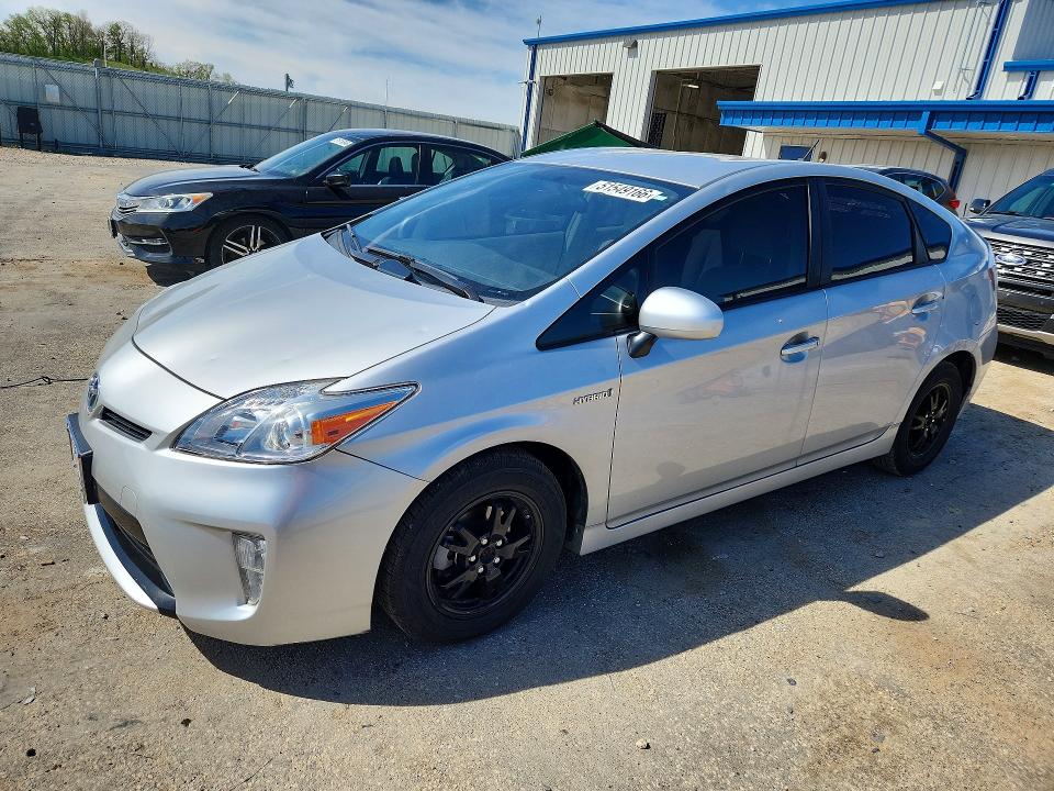 2014 Toyota Prius VIN JTDKN3DU5E1755753 COPART salvage auction — HAIL, Id - Salvage Certificate Of Title, sold $2,050 on 2026-07-28 (photo 1)