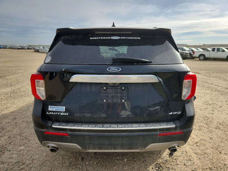 2021 Ford Explorer VIN 1FMSK8FH1MGB62033 COPART salvage auction — SIDE, Ab - Bos - Salvage, sold $5,800 on 2026-07-09 (photo 6)