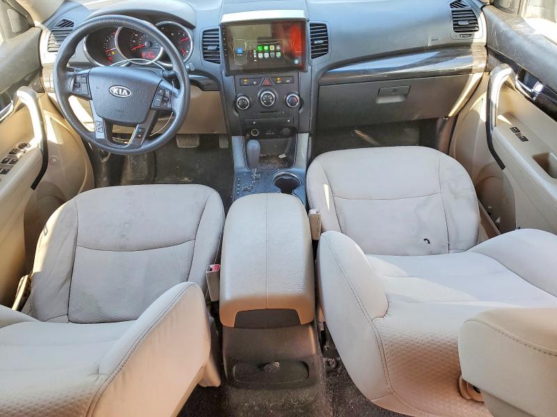 2012 Kia Sorento VIN 5XYKT3A63CG309027 COPART salvage auction — FRONT END, Va - Cert Of Title - Salvage, sold $1,400 on 2026-07-28 (photo 8)