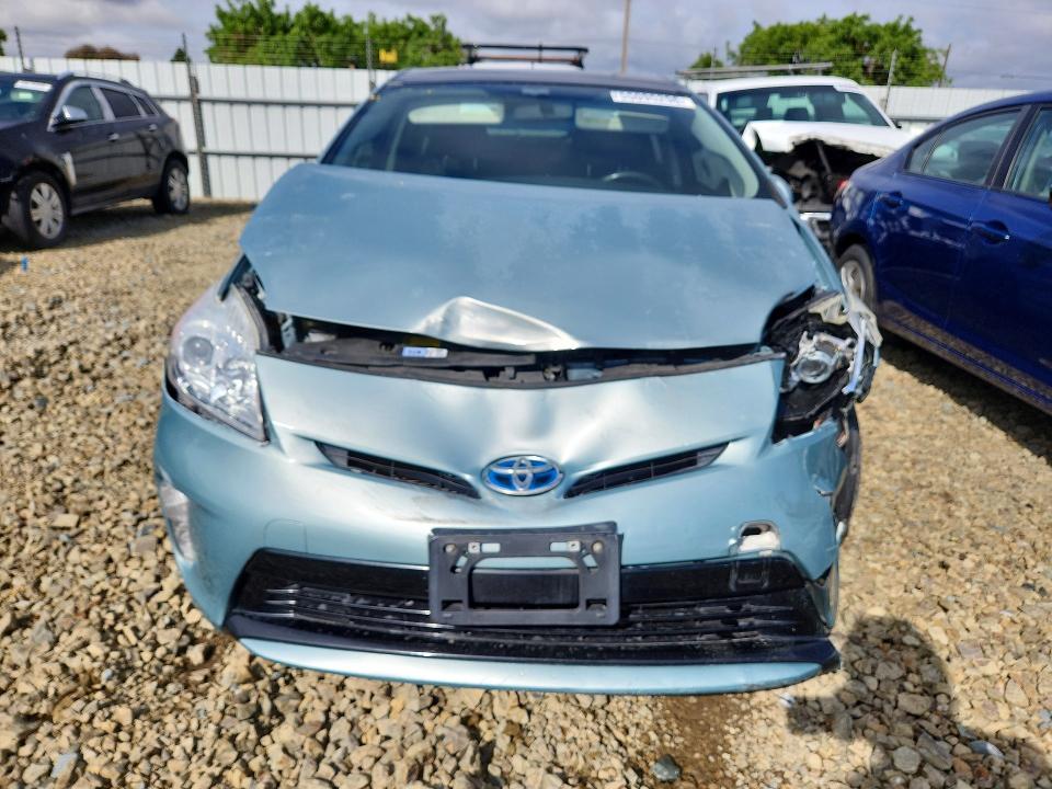 2012 Toyota Prius VIN JTDKN3DU2C5402926 COPART salvage auction — FRONT END, CA - SALVAGE CERTIFICATE, sold $775 on 2026-07-21 (photo 5)