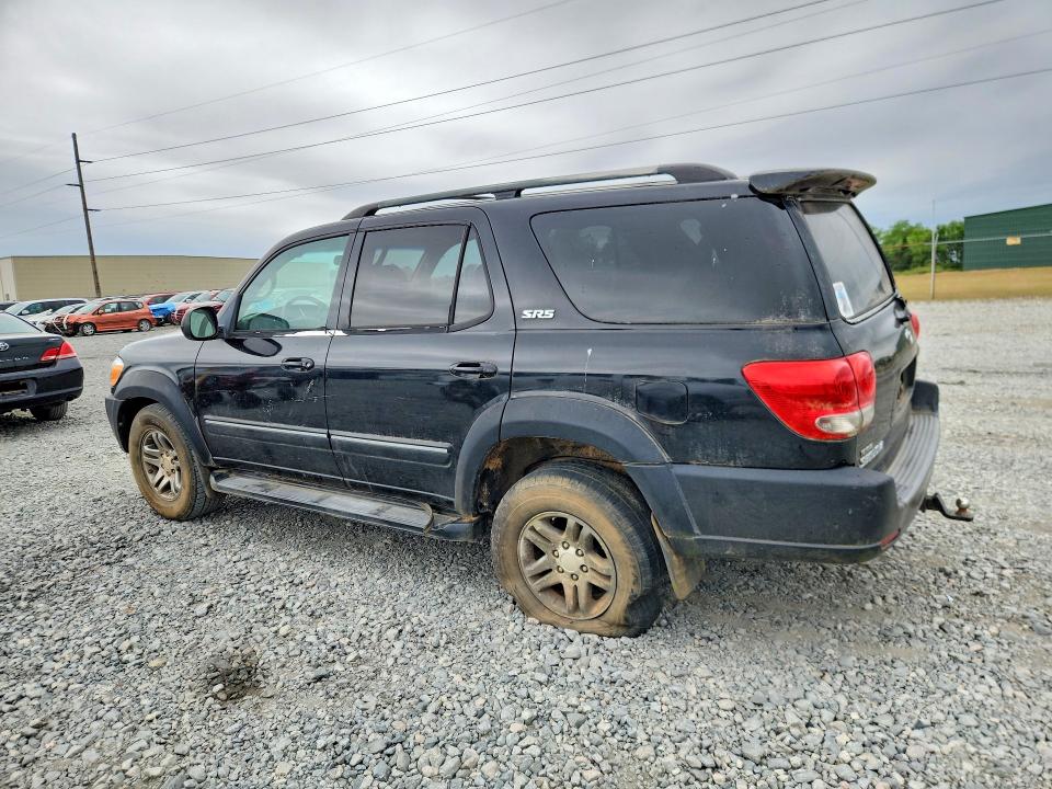 2005 Toyota Sequoia VIN 5TDZT34A05S262494 COPART salvage auction — FRONT END, Mt - Certificate Of Title, sold $975 on 2026-07-28 (photo 2)