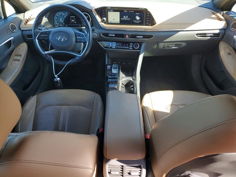 2021 Hyundai Sonata VIN 5NPEH4J28MH098516 COPART salvage auction — SIDE, Nj - Cert Of Title-Salvage, sold $8,400 on 2026-07-15 (photo 8)