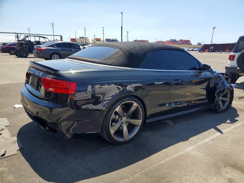 2014 Audi Rs5 VIN WUAC6AFH2EN901026 COPART salvage auction — FRONT END, Ca - Salvage Certificate, sold $11,100 on 2026-08-05 (photo 3)