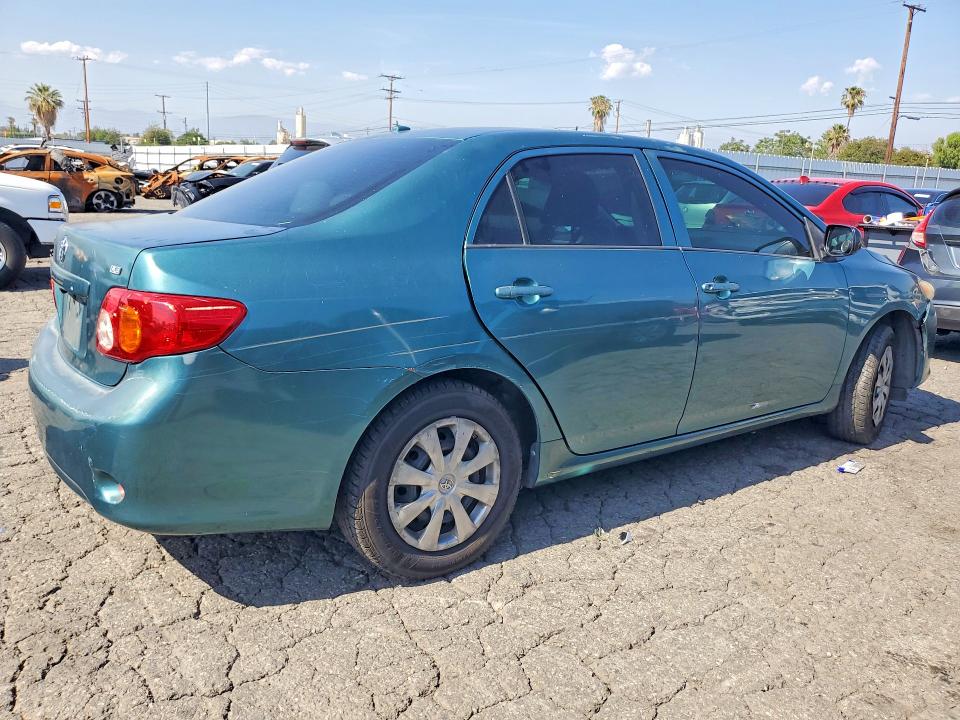 2009 Toyota Corolla VIN JTDBL40E099028389 COPART salvage auction — FRONT END, Ca - Salvage Certificate, sold $800 on 2026-07-06 (photo 3)