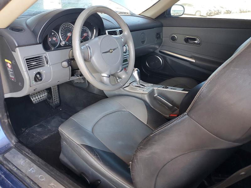 2005 Chrysler Crossfire VIN 1C3AN65L75X045399 COPART salvage auction — FRONT END, Az - Cert Of Title - Salvage, sold $825 on 2026-07-02 (photo 8)