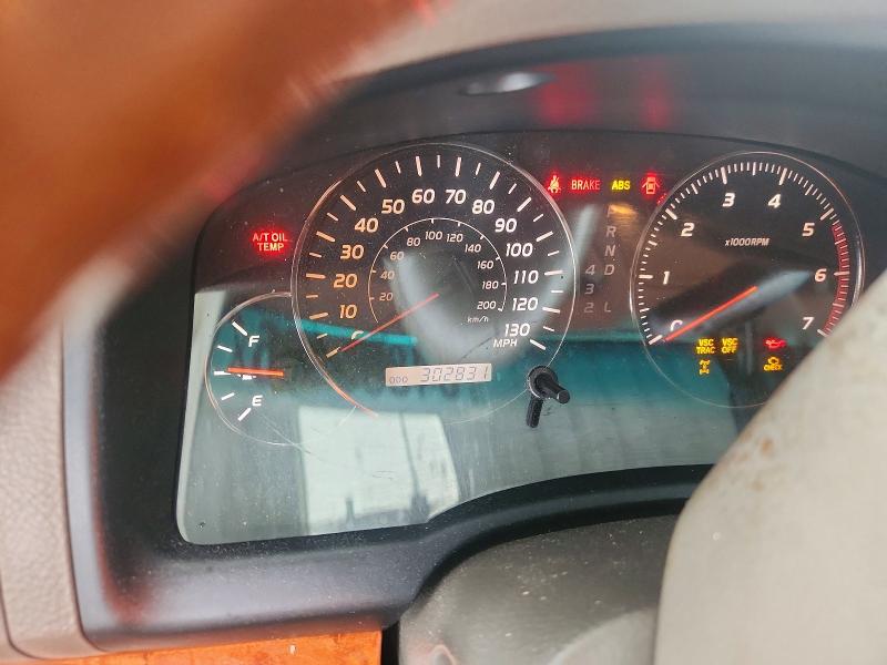 2003 Lexus Gx 470 VIN JTJBT20X330022116 COPART salvage auction — NORMAL WEAR, Ga - Certificate Of Title, sold $4,400 on 2026-07-09 (photo 9)