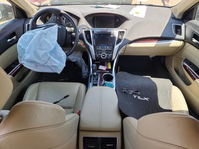 2015 Acura Tlx VIN 19UUB1F56FA003915 COPART salvage auction — FRONT END, Il - Salvage Certificate, sold $575 on 2026-07-10 (photo 8)
