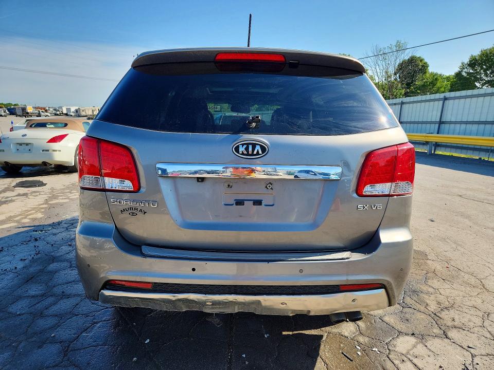 2013 Kia Sorento VIN 5XYKW4A21DG397524 COPART salvage auction — FRONT END, Tn - Salvage Certificate, sold $850 on 2026-07-13 (photo 6)