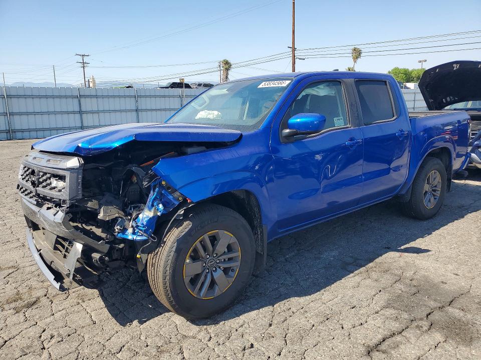 2026 Nissan Navara (frontier) VIN 1N6ED1EJXTN607982 COPART salvage auction — FRONT END, Ca - Salvage Certificate, sold $8,400 on 2026-07-02 (photo 1)