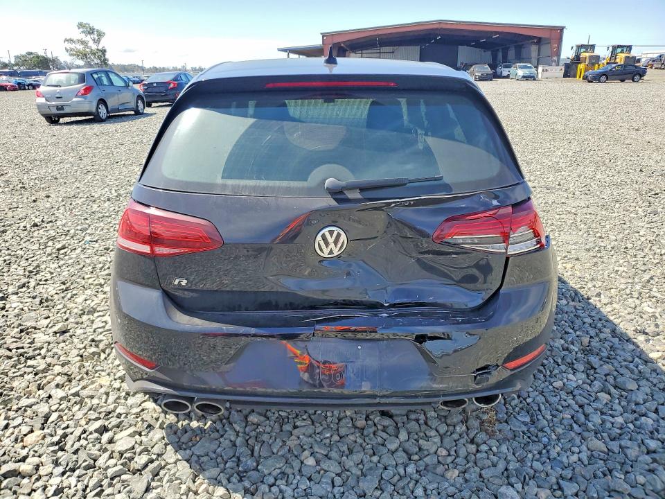 2019 Volkswagen Golf VIN WVWWA7AU5KW113590 COPART salvage auction — REAR END, Id - Salvage Certificate Of Title, sold $8,200 on 2026-08-13 (photo 6)