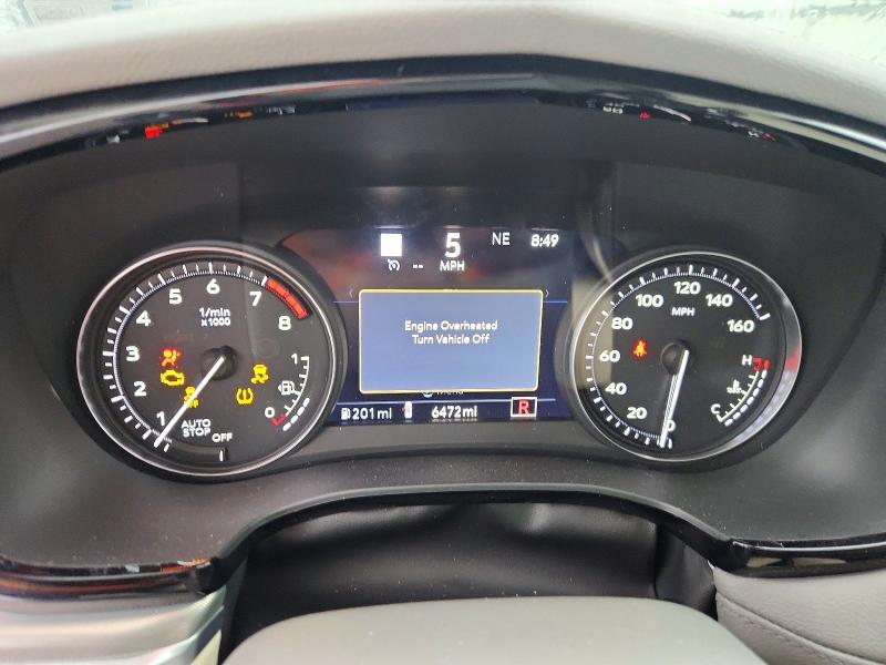 2025 Cadillac Xt5 VIN 1GYKNCRSXSZ128724 COPART salvage auction — FRONT END, La - Cert Of Title-Salvage, sold $14,200 on 2026-07-02 (photo 9)