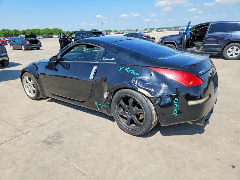 2003 Nissan 350z VIN JN1AZ34D53T105633 COPART salvage auction — REAR END, Tx - Cert Of Title-Rebuilt Salvage, sold $2,350 on 2026-07-09 (photo 2)