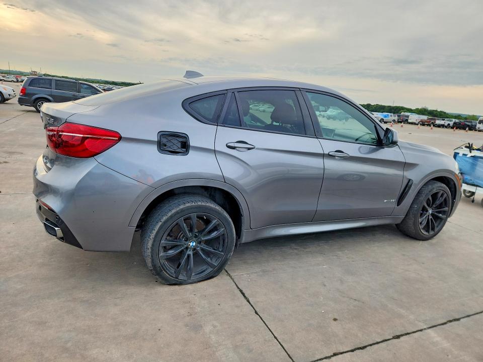 2019 BMW X6 VIN 5UXKU0C59K0S97436 COPART salvage auction — FRONT END, Tx - Certificate Of Title, sold $12,600 on 2026-07-30 (photo 3)
