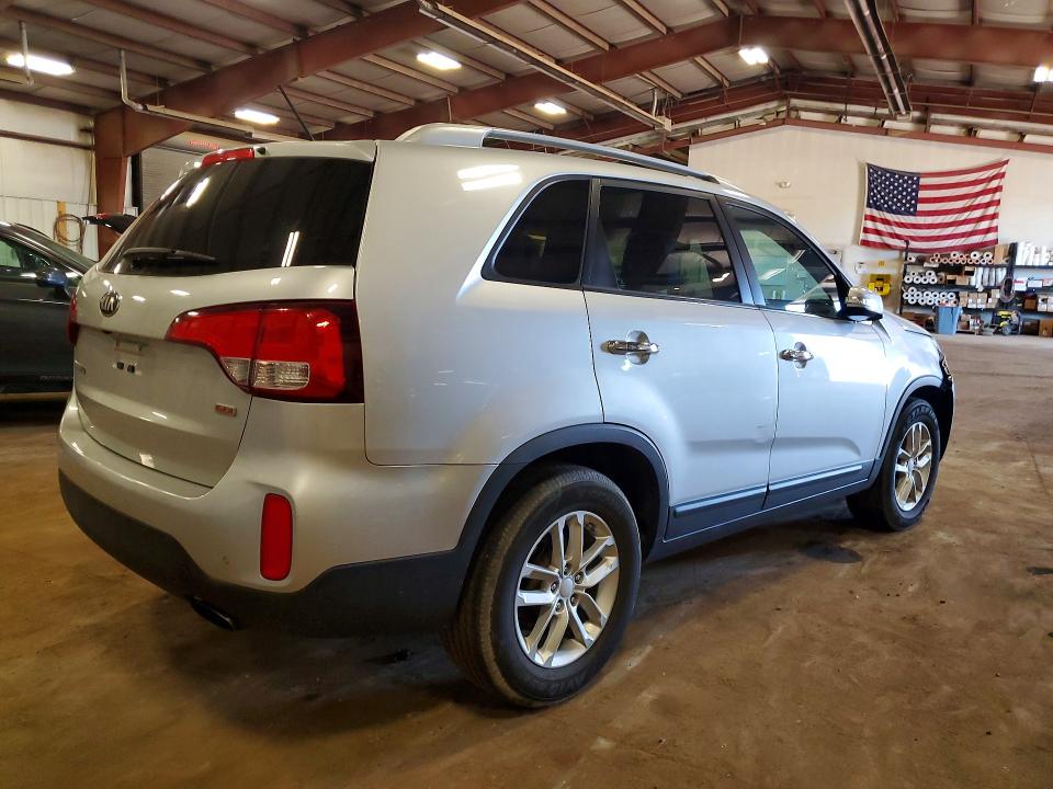 2014 Kia Sorento VIN 5XYKT3A62EG484243 COPART salvage auction — MECHANICAL, Mi - Certificate Of Title, sold $275 on 2026-07-24 (photo 3)