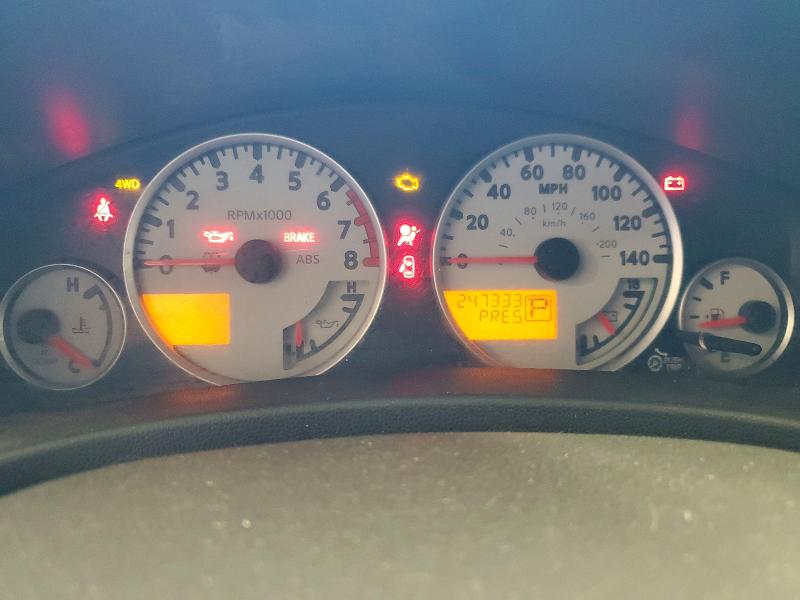 2014 Nissan Frontier VIN 1N6AD0EV3EN765871 COPART salvage auction — MECHANICAL, Wv - Certificate Of Title, sold $1,450 on 2026-07-09 (photo 9)