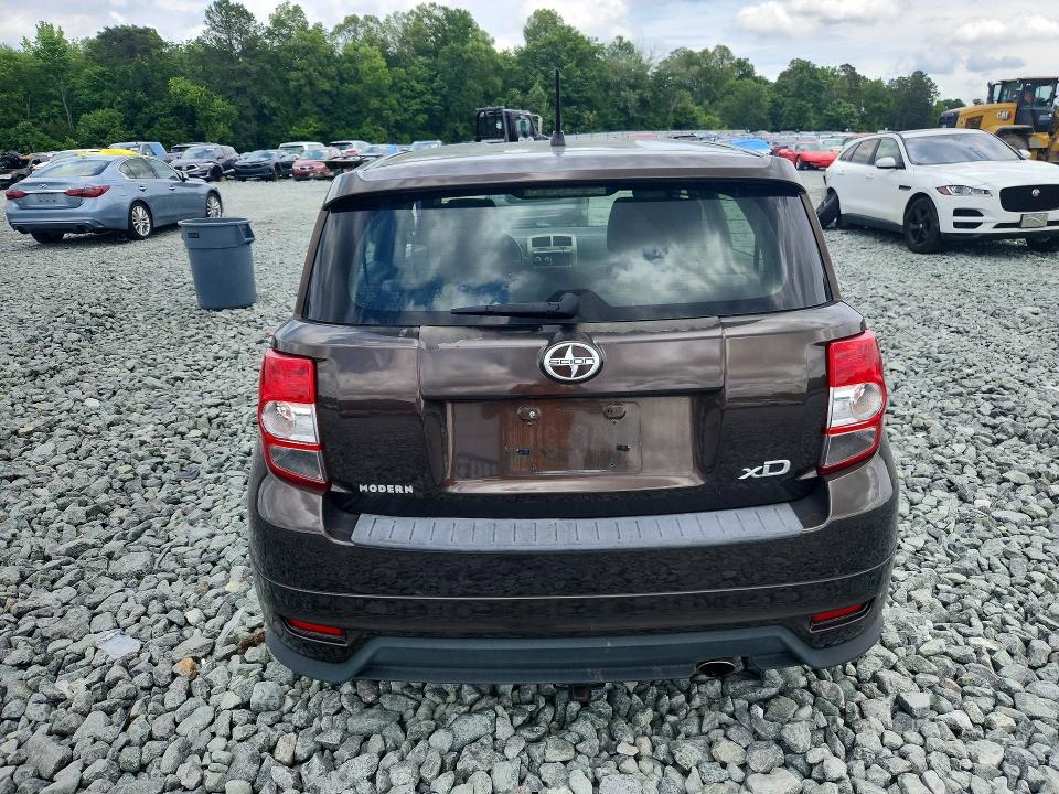 2011 Scion Xd VIN JTKKU4B46B1009036 COPART salvage auction — FRONT END, Nc - Salvage Certificate Of Title, sold $400 on 2026-07-15 (photo 6)