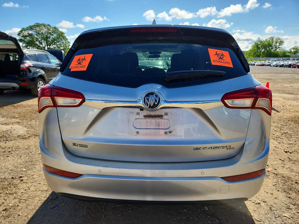 2019 Buick Envision VIN LRBFX2SA8KD010891 COPART salvage auction — SIDE, Wi - Junked Vehicle Bill Of Sale, sold $175 on 2026-07-28 (photo 6)