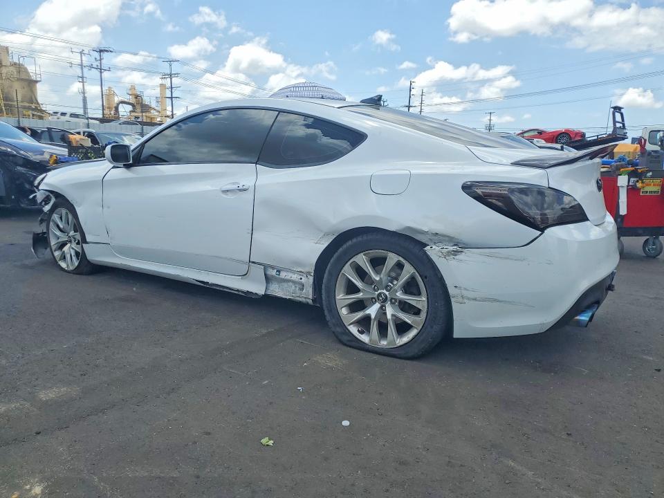 2014 Hyundai Genesis VIN KMHHT6KD5EU118926 COPART salvage auction — FRONT END, Ca - Salvage Certificate, sold $425 on 2026-08-31 (photo 2)