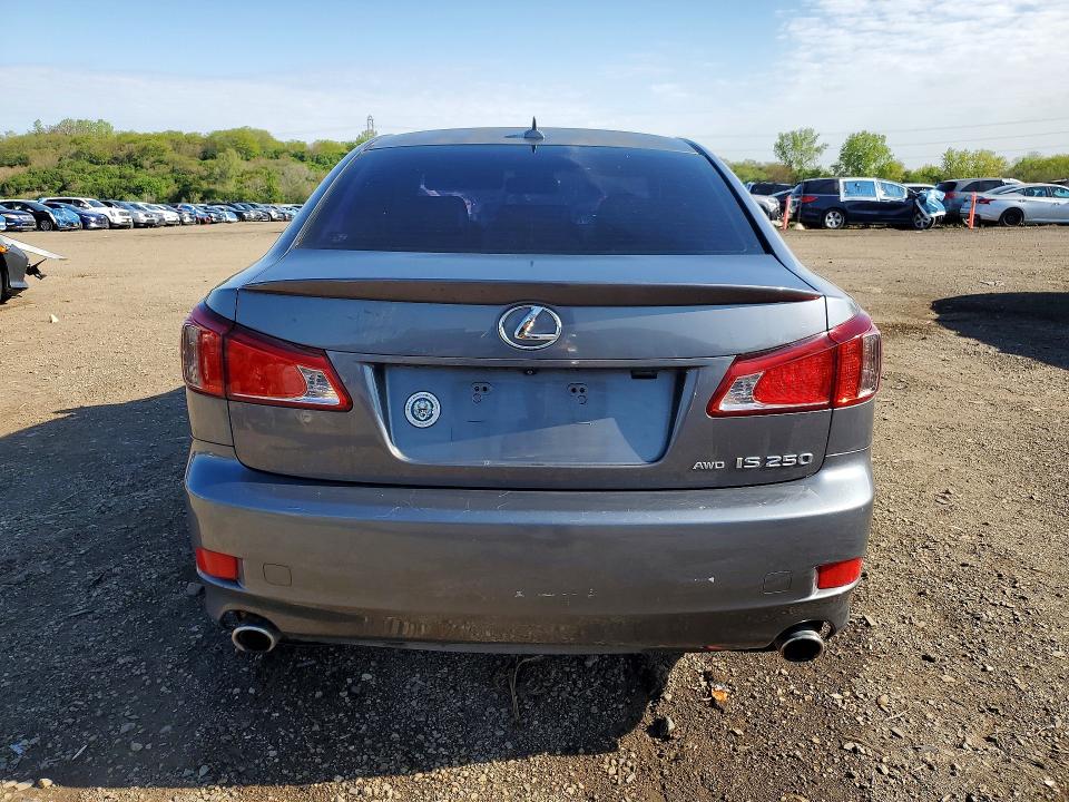 2012 Lexus VIN JTHCF5C26C5058612 COPART salvage auction — FRONT END, Il - Salvage Certificate, sold $1,200 on 2026-07-10 (photo 6)
