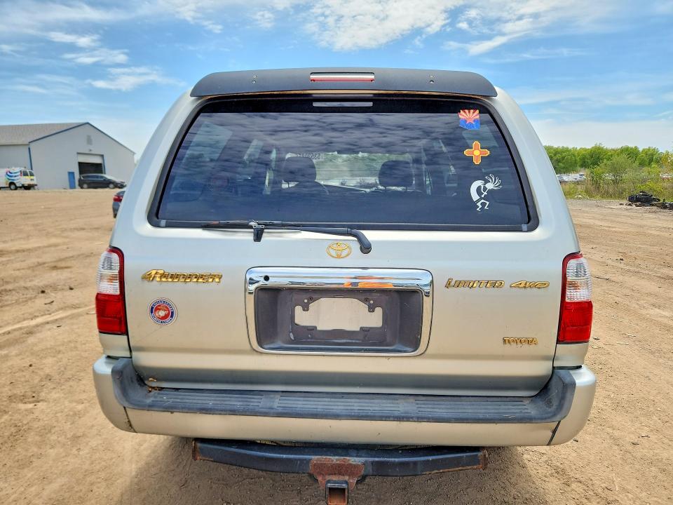 2002 Toyota 4runner VIN JT3HN87R529072550 COPART salvage auction — FRONT END, Oh - Cert Of Title-Salvage, sold $500 on 2026-07-20 (photo 6)