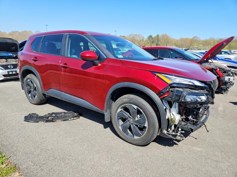 2024 Nissan Rogue VIN 5N1BT3BB6RC725075 COPART salvage auction — FRONT END, Va - Cert Of Title - Salvage, sold $8,700 on 2026-07-29 (photo 4)