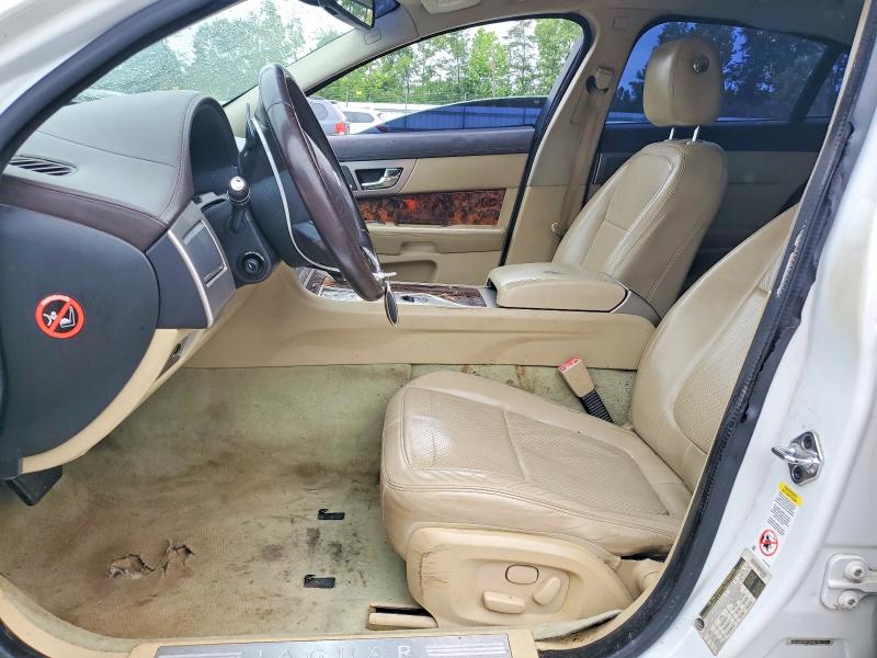 2011 Jaguar Xf VIN SAJWA0GB8BLR87321 COPART salvage auction — FRONT END, Sc - Cert Of Title-Salvage, sold $550 on 2026-07-08 (photo 7)