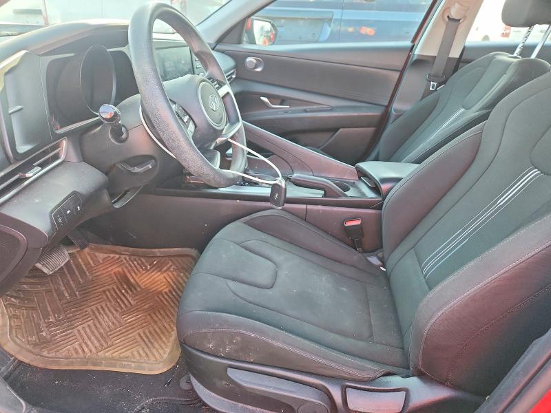 2022 Hyundai Elantra VIN KMHLM4AG0NU312240 COPART salvage auction — FRONT END, In - Cert Of Title-Salvage Title, sold $3,500 on 2026-07-10 (photo 7)