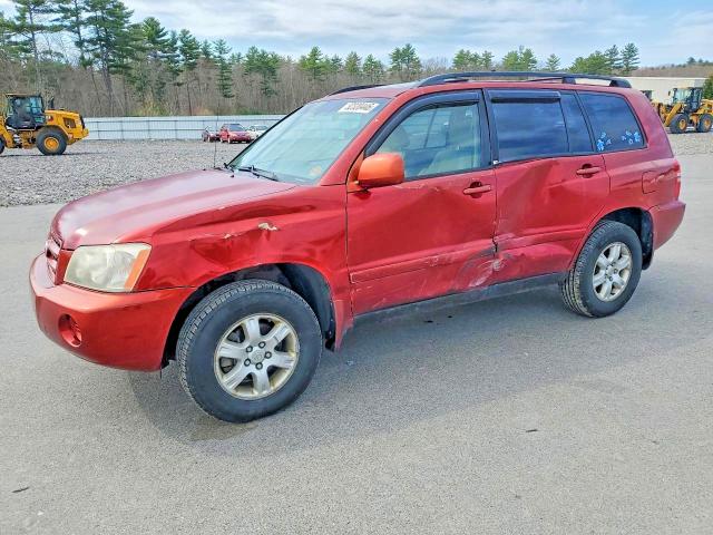 2001 Toyota Highlander VIN JTEHF21A310029588 COPART salvage auction — SIDE, Me - Cert Of Title-Salvage Collisio, sold $400 on 2026-07-17 (photo 1)
