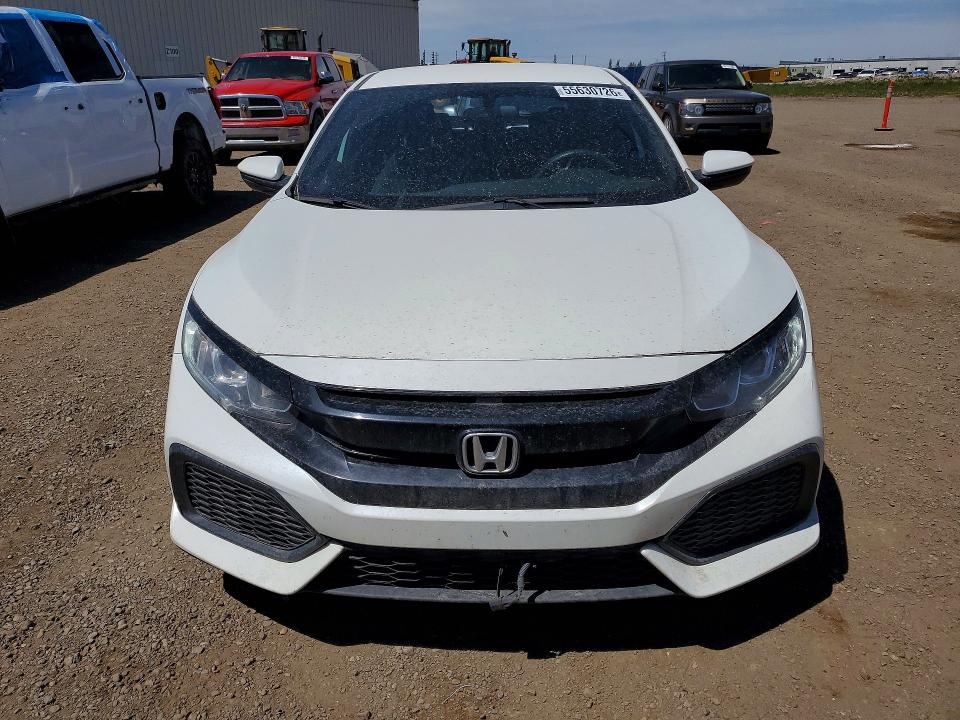 2018 Honda Civic VIN SHHFK7H20JU300108 COPART salvage auction — REAR END, Ab - Bos - Salvage, sold $3,750 on 2026-07-21 (photo 5)