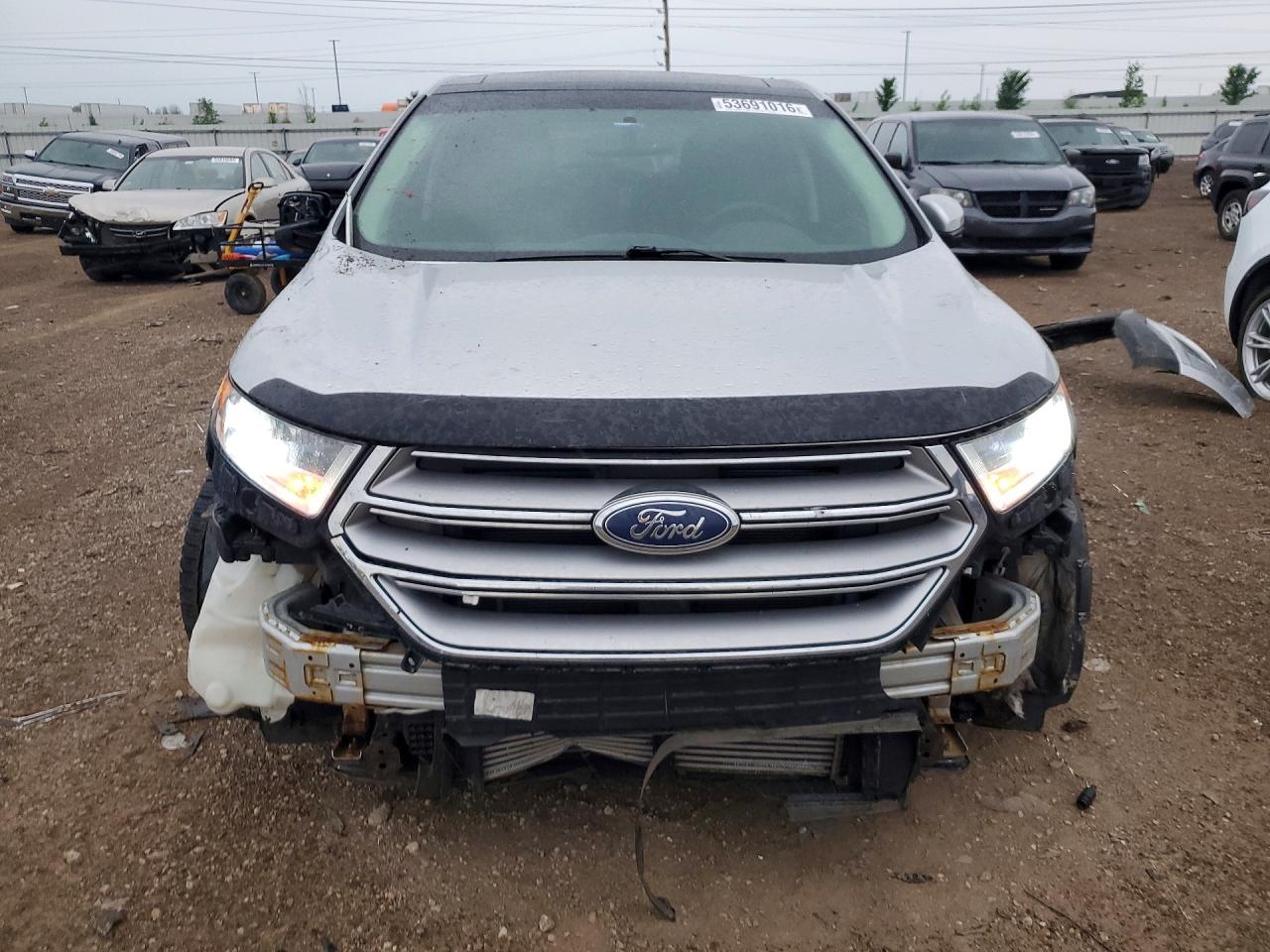 2018 Ford Edge VIN 2FMPK4J96JBC02964 COPART salvage auction — Front End, MI - CERTIFICATE OF TITLE, sold $1,500 on 2026-07-07 (photo 5)