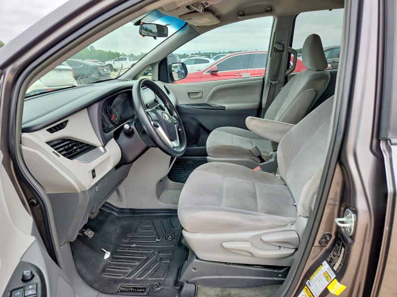 2015 Toyota VIN 5TDZK3DCXFS571525 COPART salvage auction — FRONT END, Tx - Salvage Vehicle Title, sold $3,900 on 2026-07-10 (photo 7)