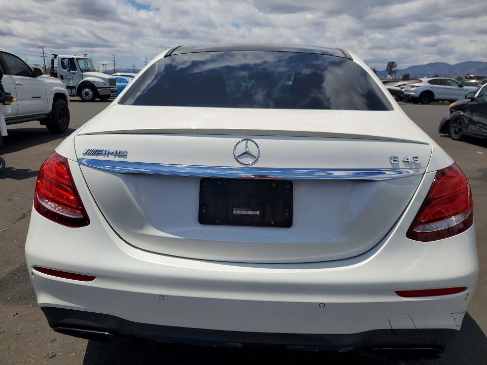 2018 Mercedes-benz E-klasse VIN WDDZF6EB4JA401233 COPART salvage auction — REAR END, Ca - Salvage Certificate, sold $13,300 on 2026-07-27 (photo 6)