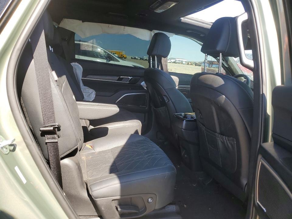 2025 Kia Telluride VIN 5XYP5DGC7SG699633 COPART salvage auction — FRONT END, Tx - Salvage Vehicle Title, sold $250 on 2026-07-28 (photo 3)