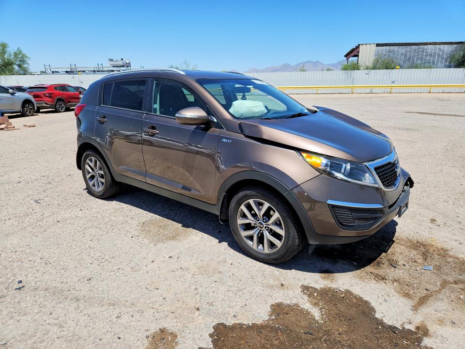 2014 Kia Sportage VIN KNDPBCAC2E7547773 COPART salvage auction — FRONT END, Az - Cert Of Title - Salvage, sold $625 on 2026-07-06 (photo 4)