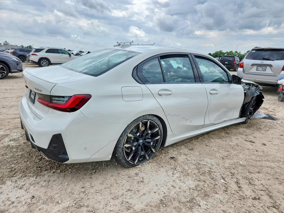 2026 BMW 3er VIN WBA13LA0XTFW61903 COPART salvage auction — FRONT END, Tx - Salvage Vehicle Title, sold $19,200 on 2026-07-10 (photo 3)