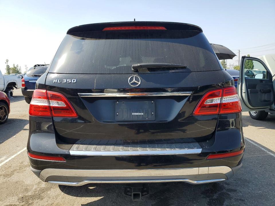 2015 Mercedes-benz M-klasse VIN 4JGDA5JBXFA612524 COPART salvage auction — NORMAL WEAR, Ca - Dis/Dlr/Exp App For Dup Clean, sold $3,850 on 2026-07-02 (photo 6)