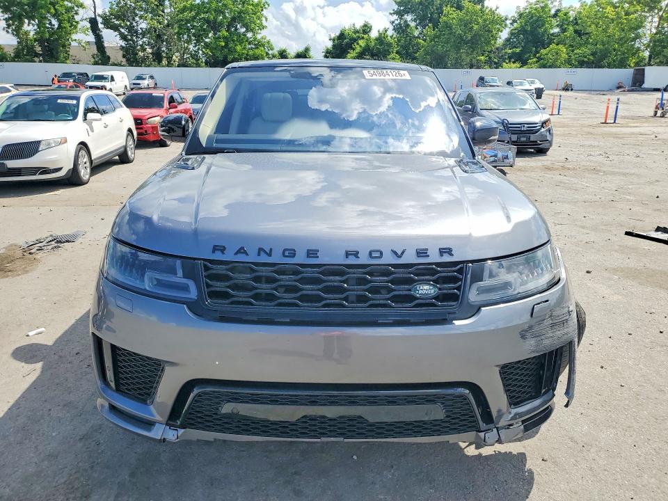 2021 Land rover RANGE ROVER VIN SALWR2SE8MA758018 COPART salvage auction — FRONT END, Mo - Salvage Certificate Of Title, sold $20,200 on 2026-07-19 (photo 5)